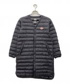DANTONダントン）の古着「Crew Neck Inner Down Jacket」｜ブラック