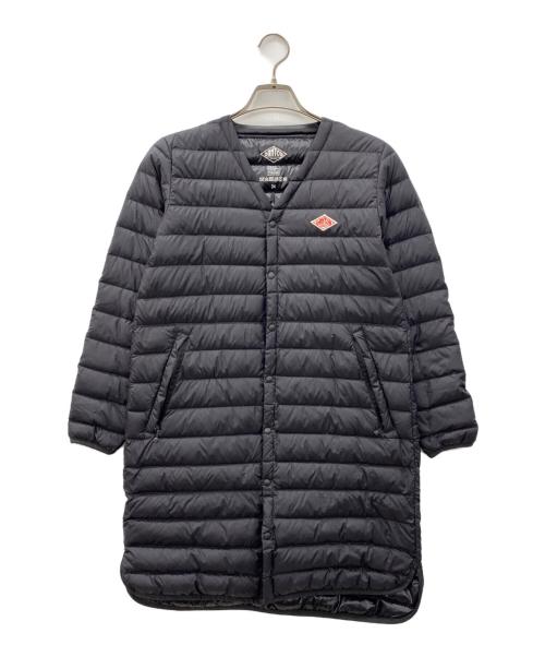 DANTON（ダントン）DANTON (ダントン) Crew Neck Inner Down Jacket ブラック サイズ:SIZE 34の古着・服飾アイテム