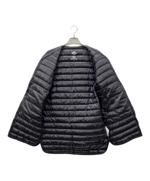 DANTON（ダントン）DANTON (ダントン) Crew Neck Inner Down Jacket ブラック サイズ:SIZE 34の古着・服飾アイテム