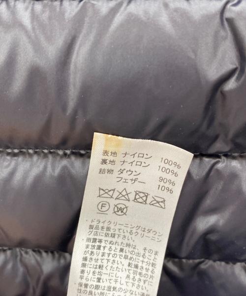 DANTON（ダントン）DANTON (ダントン) Crew Neck Inner Down Jacket ブラック サイズ:SIZE 34の古着・服飾アイテム