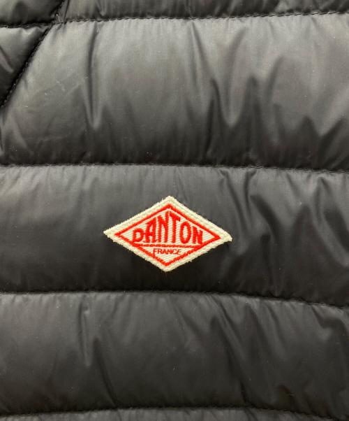 DANTON（ダントン）DANTON (ダントン) Crew Neck Inner Down Jacket ブラック サイズ:SIZE 34の古着・服飾アイテム
