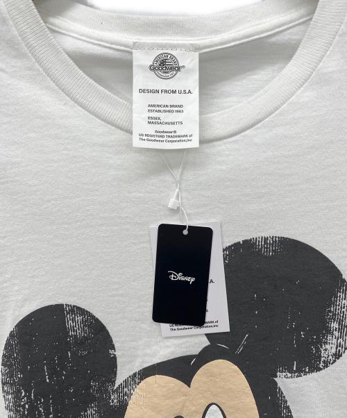 Goodwear（グッドウェア）Goodwear (グッドウェア) 半袖カットソー ホワイト サイズ:Mの古着・服飾アイテム