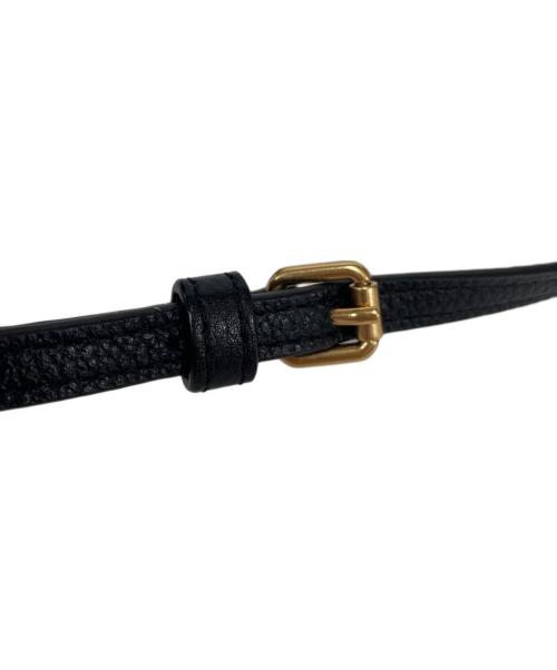 TORY BURCH（トリーバーチ）TORY BURCH (トリーバーチ) PERRY BOMBE MINI BAG ブラックの古着・服飾アイテム