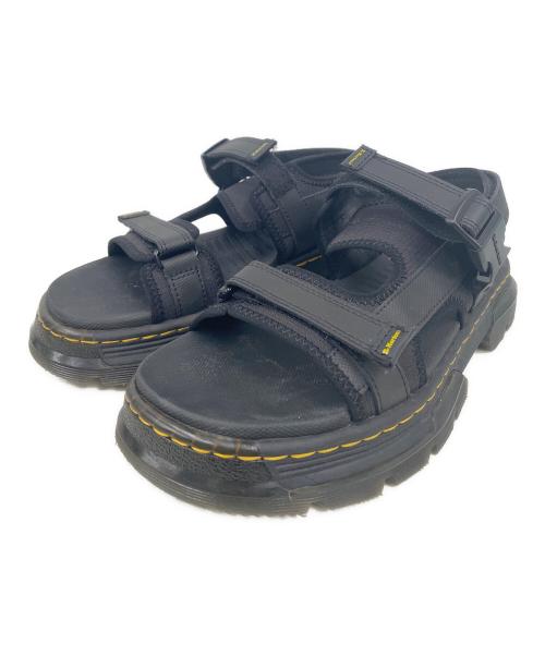 Dr.Martens（ドクターマーチン）Dr.Martens (ドクターマーチン) マルチストラップサンダル ブラック サイズ:26の古着・服飾アイテム