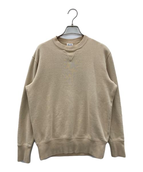 LOWERCASE（ロウワーケース）LOWERCASE (ロウワーケース) スウェット ベージュ サイズ:Mの古着・服飾アイテム
