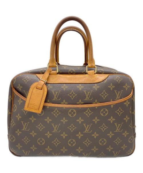 LOUIS VUITTON（ルイ ヴィトン）LOUIS VUITTON (ルイ ヴィトン) モノグラム ドーヴィル(ボーリングヴァニティ) ブラウンの古着・服飾アイテム