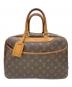 LOUIS VUITTON（ルイ ヴィトン）の古着「モノグラム ドーヴィル(ボーリングヴァニティ)」｜ブラウン