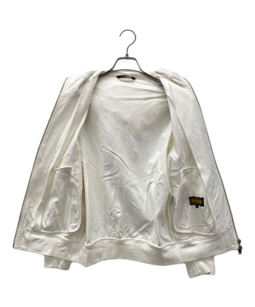 giab's ARCHIVIO（ジャブス アルキヴィオ）giab's ARCHIVIO (ジャブス アルキヴィオ) ジップパーカー ホワイト サイズ:SIZE 44の古着・服飾アイテム