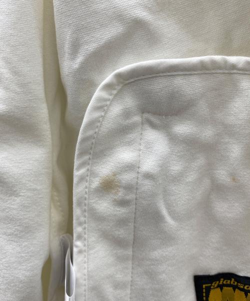 giab's ARCHIVIO（ジャブス アルキヴィオ）giab's ARCHIVIO (ジャブス アルキヴィオ) ジップパーカー ホワイト サイズ:SIZE 44の古着・服飾アイテム