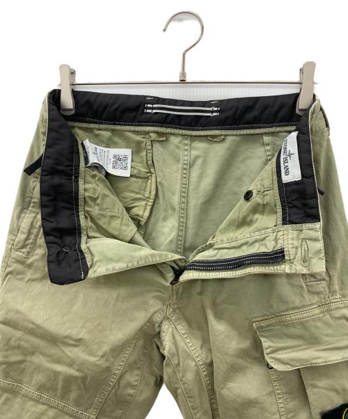 STONE ISLAND（ストーンアイランド）STONE ISLAND (ストーンアイランド) カーゴパンツ カーキ サイズ:SIZE 76cm (W30)の古着・服飾アイテム