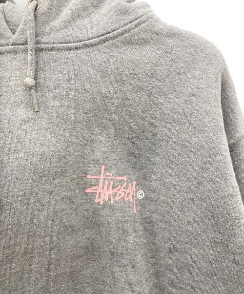 stussy（ステューシー）stussy (ステューシー) パーカー グレー サイズ:Mの古着・服飾アイテム