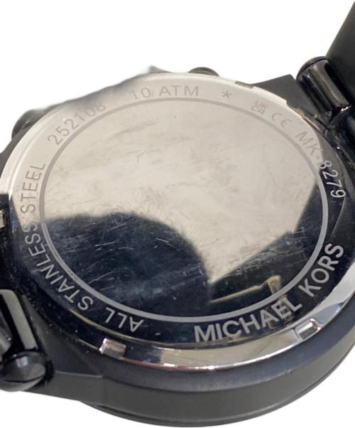 MICHAEL KORS（マイケル・コース）MICHAEL KORS (マイケル・コース) リストウォッチ ブラックの古着・服飾アイテム