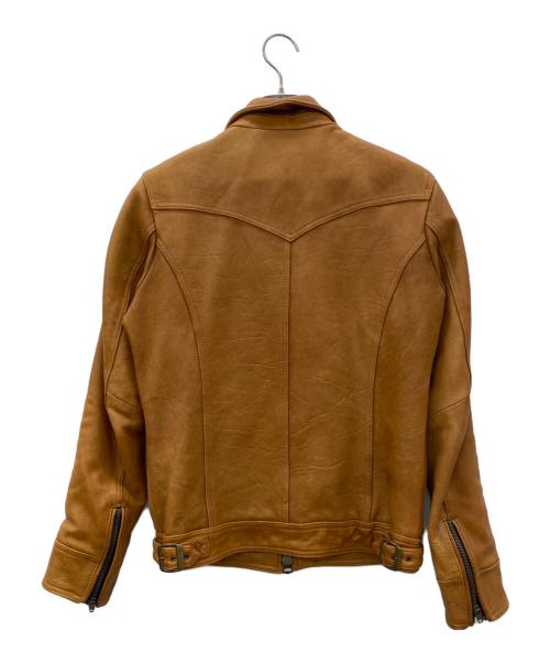 JACKROSE（ジャックローズ）JACKROSE (ジャックローズ) レザージャケット キャメル サイズ:SIZE 2の古着・服飾アイテム
