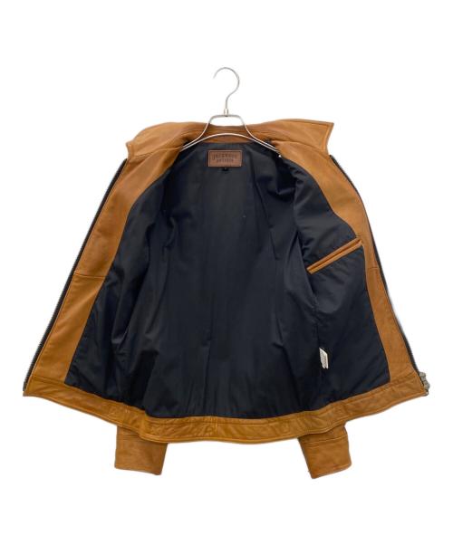 JACKROSE（ジャックローズ）JACKROSE (ジャックローズ) レザージャケット キャメル サイズ:SIZE 2の古着・服飾アイテム