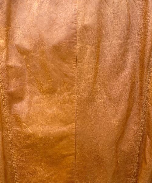 Timberland（ティンバーランド）Timberland (ティンバーランド) レザージャケット ブラウン サイズ:Sの古着・服飾アイテム