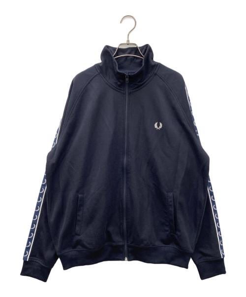 FRED PERRY（フレッドペリー）FRED PERRY (フレッドペリー) フレッドペリー トラックジャケット ブラック サイズ:XLの古着・服飾アイテム
