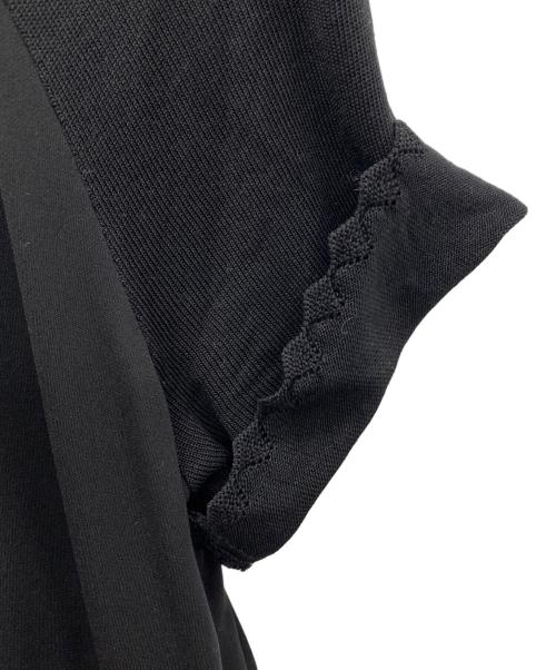 LEONARD（レオナール）LEONARD (レオナール) ワンピース ブラック×ピンク サイズ:Mの古着・服飾アイテム