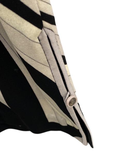 LEONARD（レオナール）LEONARD (レオナール) ブラウス ブラック×ピンク サイズ:Lの古着・服飾アイテム