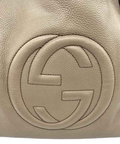 GUCCI（グッチ）GUCCI (グッチ) ショルダーバッグ グレーの古着・服飾アイテム