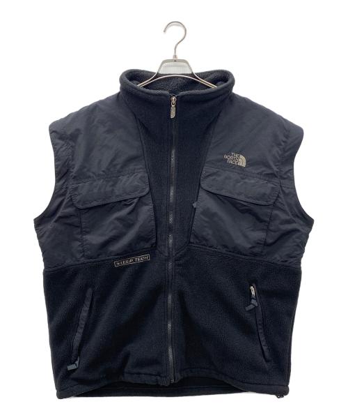 THE NORTH FACE（ザ ノース フェイス）THE NORTH FACE (ザ ノース フェイス) STEP TECHフリースジャケット ブラック サイズ:XLの古着・服飾アイテム