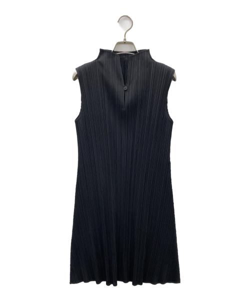 PLEATS PLEASE（プリーツプリーズ）PLEATS PLEASE (プリーツプリーズ) プリーツチュニック ブラック サイズ:SIZE Sの古着・服飾アイテム