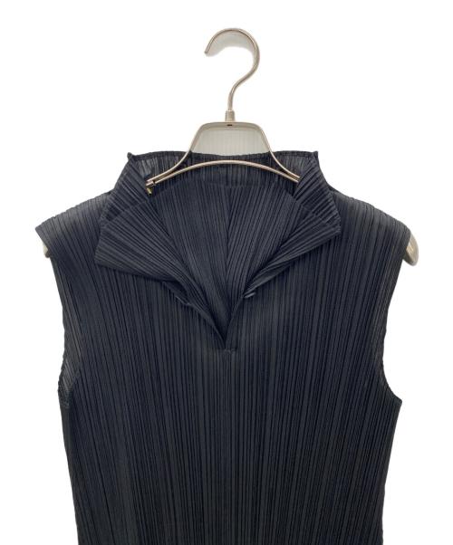 PLEATS PLEASE（プリーツプリーズ）PLEATS PLEASE (プリーツプリーズ) プリーツチュニック ブラック サイズ:SIZE Sの古着・服飾アイテム