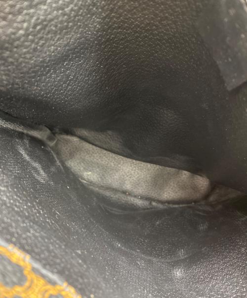 CELINE（セリーヌ）CELINE (セリーヌ) トートバッグ マカダム　 ブラック×ベージュの古着・服飾アイテム