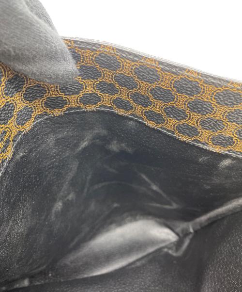 CELINE（セリーヌ）CELINE (セリーヌ) トートバッグ マカダム　 ブラック×ベージュの古着・服飾アイテム