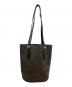CELINE（セリーヌ）の古着「トートバッグ マカダム　」｜ブラック×ベージュ