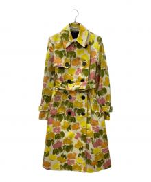 COACH（コーチ）の古着「フローラル ドリル トレンチ」｜イエロー