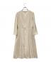 CELFORD (セルフォード) ボウタイプリーツワンピース ベージュ サイズ:SIZE 36：7000円