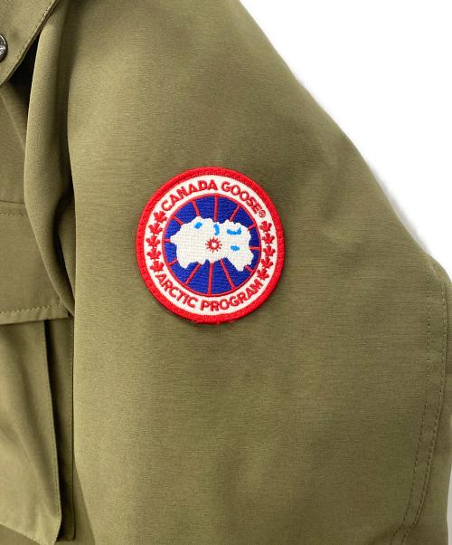 CANADA GOOSE（カナダグース）CANADA GOOSE (カナダグース) ダウンジャケット オリーブ サイズ:Lの古着・服飾アイテム