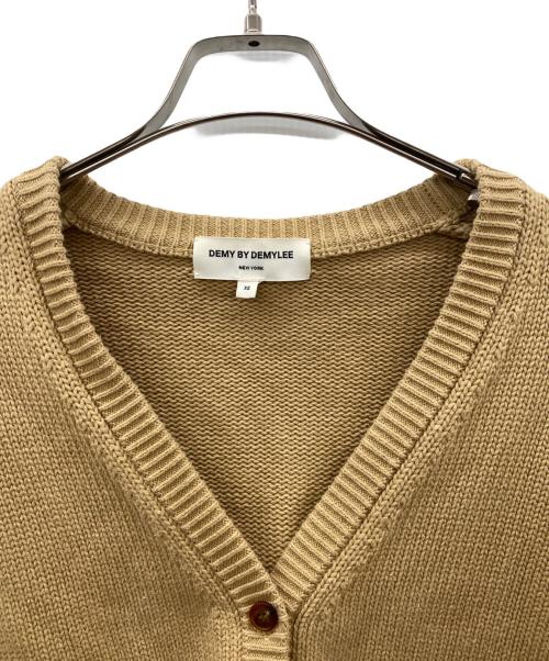 DEMY  BY DEMYLEE（デミー バイ デミリー）DEMY  BY DEMYLEE (デミー バイ デミリー) ニットカーディガン カーキ サイズ:XSの古着・服飾アイテム