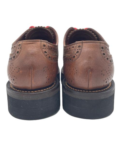 foot the coacher（フットザコーチャー）foot the coacher (フットザコーチャー) メダリオンシューズ ブラウン サイズ:25の古着・服飾アイテム