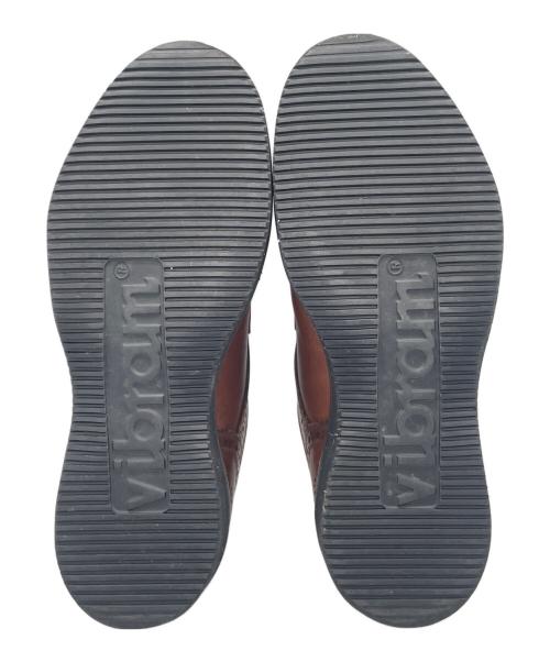 foot the coacher（フットザコーチャー）foot the coacher (フットザコーチャー) メダリオンシューズ ブラウン サイズ:25の古着・服飾アイテム