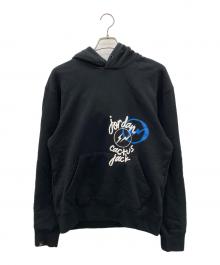 JORDAN×Travis Scott Fragment（ジョーダン）の古着「プルオーバーパーカー」｜ブラック
