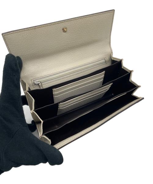 GUCCI（グッチ）GUCCI (グッチ) 長財布 ベージュの古着・服飾アイテム