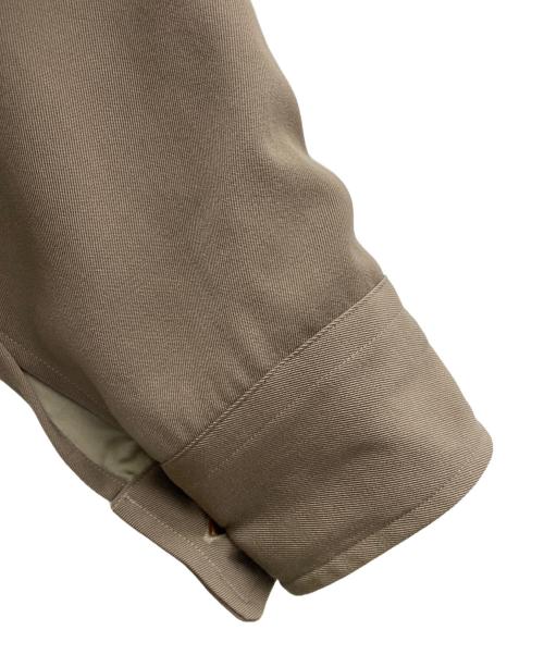 AURALEE（オーラリー）AURALEE (オーラリー) WOOL MAX GABARDINE SHIRTS ベージュ サイズ:SIZE 3の古着・服飾アイテム