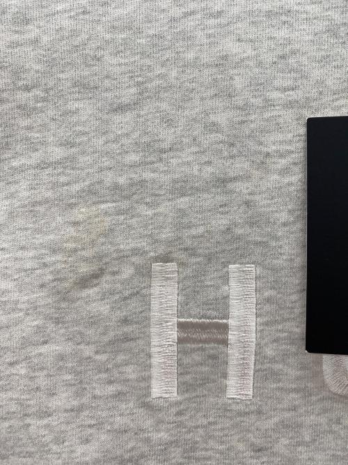 HUF（ハフ）HUF (ハフ) OG LOGO S/S FLEECE CREW グレー サイズ:Mの古着・服飾アイテム