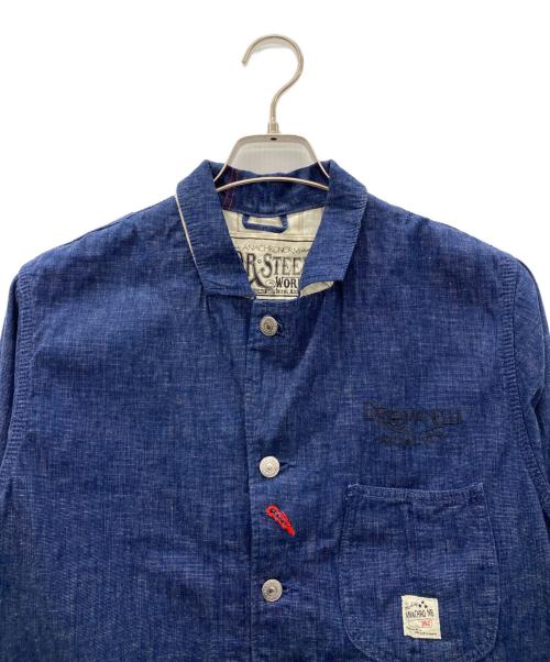 anachronorm（アナクロノーム）anachronorm (アナクロノーム) ロングシャツ インディゴ サイズ:SIZE 01の古着・服飾アイテム