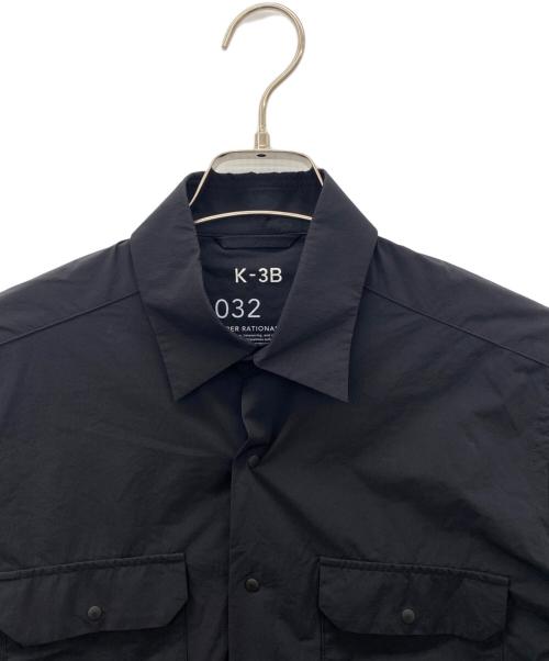 K-3B（ケースリービー）K-3B (ケースリービー) 4WAYストレッチ長袖シャツ ブラック サイズ:SIZE 0の古着・服飾アイテム