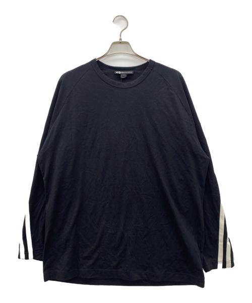 Y-3（ワイスリー）Y-3 (ワイスリー) 長袖カットソー ブラック サイズ:L 未使用品の古着・服飾アイテム