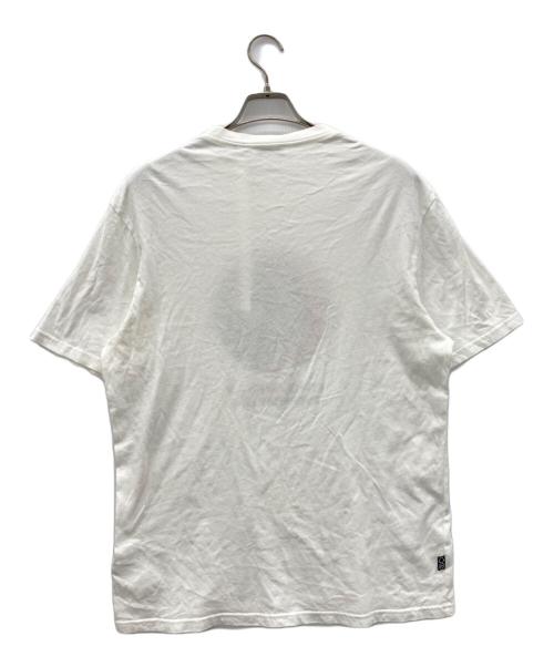 MONCLER（モンクレール）MONCLER (モンクレール) FRAGMENT DESIGN (フラグメントデザイン) 半袖カットソー ホワイト サイズ:Mの古着・服飾アイテム