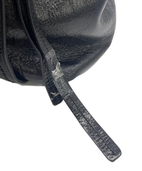 TOD'S（トッズ）TOD'S (トッズ) ダブルTレザートートバッグ ブラックの古着・服飾アイテム