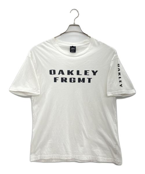OAKLEY（オークリー）OAKLEY (オークリー) FRAGMENT (フラッグメント) カットソー ホワイト サイズ:Lの古着・服飾アイテム