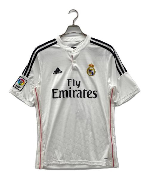 レアル・マドリード（レアル・マドリード）レアル・マドリード (レアル・マドリード) サッカーユニフォーム ホワイト サイズ:Mの古着・服飾アイテム