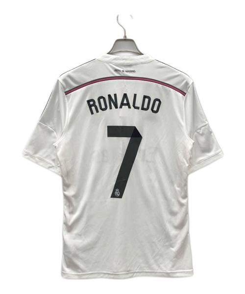 レアル・マドリード（レアル・マドリード）レアル・マドリード (レアル・マドリード) サッカーユニフォーム ホワイト サイズ:Mの古着・服飾アイテム