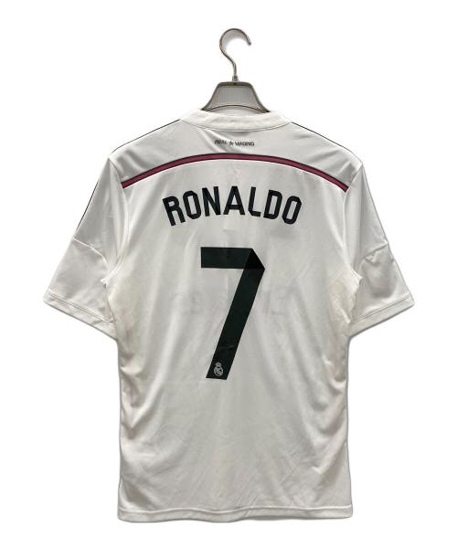 レアル・マドリード（レアル・マドリード）レアル・マドリード (レアル・マドリード) サッカーユニフォーム ホワイト サイズ:Mの古着・服飾アイテム