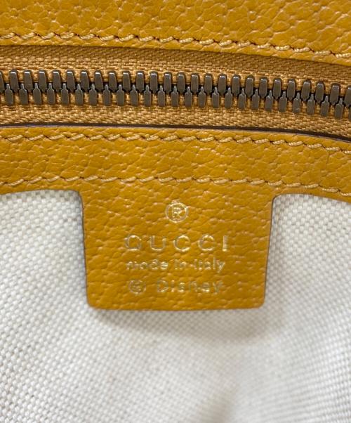 GUCCI（グッチ）GUCCI (グッチ) DISNEY (ディズニー) ミニGGスプリーム リュック ブラウンの古着・服飾アイテム