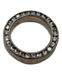 e.m.（イーエム）の古着「両面ジルコニア埋め込みシルバーリング」